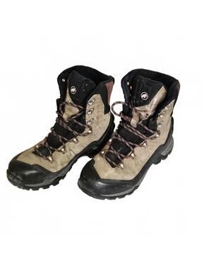Mammut Nova Pro GTX Women 10 Insulated Hiking Boots Tall Over Ankle Toe Vibram